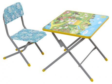 Комплект детской мебели Фея «Веселая ферма», стол+стул