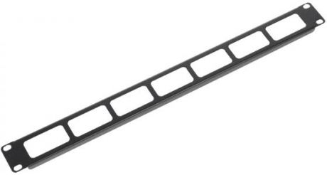 Горизонтальный кабельный органайзер ЦМО ГКО-О-1-9005 19" 1U односторонний черный
