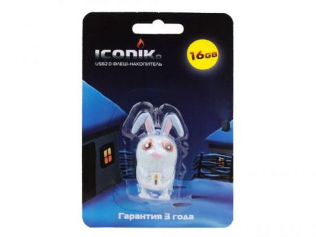 Флешка USB 16Gb ICONIK Кролик RB-RABi-16GB