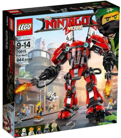 Конструктор LEGO Ninjago: Огненный робот Кая 944 элемента 70615