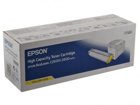 Картридж Epson C13S050226 для AcuLaser C2600 Yellow Желтый