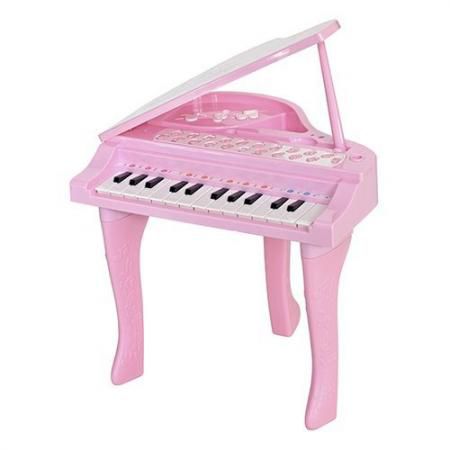 Музыкальный детский центр "Рояль" розовый HS0356828