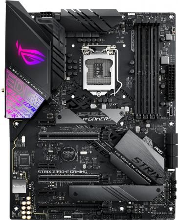 Материнская плата ASUS ROG STRIX Z390-E GAMING Socket 1151 v2 Z390 4xDDR4 3xPCI-E 16x 3xPCI-E 1x 6 ATX Retail