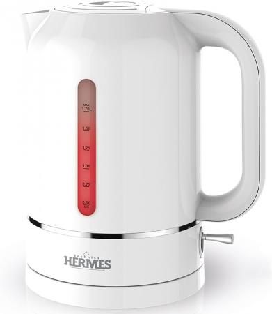 Чайник электрический Hermes Technics HT-EK600 2000 Вт белый 1.7 л пластик