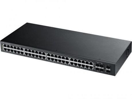 Коммутатор Zyxel GS2210-48 управляемый 48 портов 10/100/1000Mbps 2xSFP