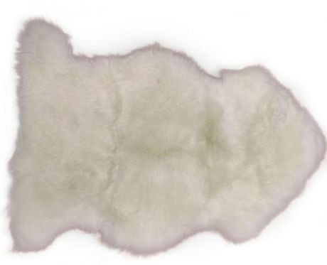 Шкура из овчины с длинным ворсом Bozz (белый/20-2000)