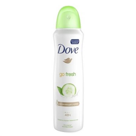 Дезодорант-антиперспирант Dove "Прикосновение свежести" 150 мл зеленый чай 67078242