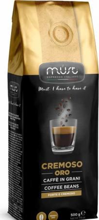 Кофе в зернах MUST Cremoso Oro 500 грамм