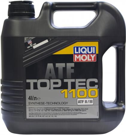 НС-синтетическое трансмиссионное масло LiquiMoly Top Tec ATF 1100 4 л 7627