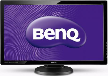 Монитор 24" BENQ GL2450HT черный TFT-TN 1920x1080 250 cd/m^2 5 ms DVI HDMI VGA Аудио