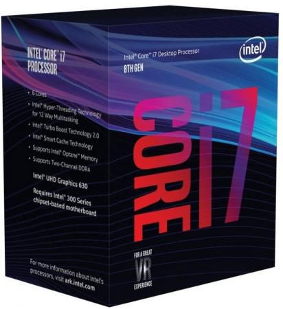 Процессор Intel Core i7-8700 3.2GHz 12Mb Socket 1151 v2 BOX