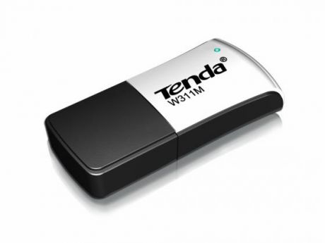 Беспроводной USB адаптер Tenda W311M 802.11n 150Mbps 2.4ГГц