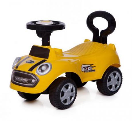 Каталка-машинка Baby Care Speedrunner пластик от 1 года на колесах желтый