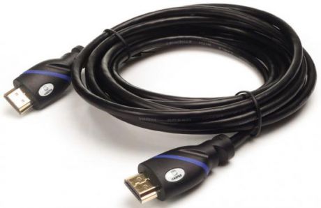 Кабель HDMI 1м Harper DCHM-371 круглый черный