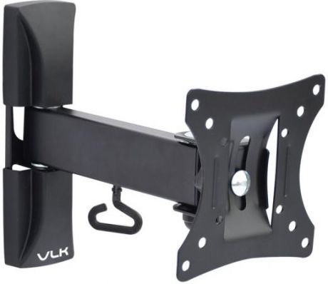 Кронштейн VLK TRENTO-2 black, для LED/LCD TV 10"-32", max 20 кг, настенный, 4 ст свободы, max VESA 100x100 мм
