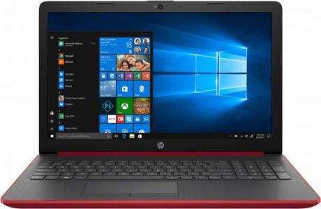Ноутбук HP 15-db0133ur <4JY90EA> Ryzen 3-2200U (2.5)/4Gb/256Gb SSD/15.6"FHD AG/Int AMD Ryzen3-2200U/No ODD/Cam HD/Win10 (Scarlet Red)