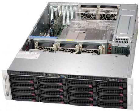 Платформа SuperMicro SSG-6039P-E1CR16L x16 LSI3008 10G 2P 2x1200W