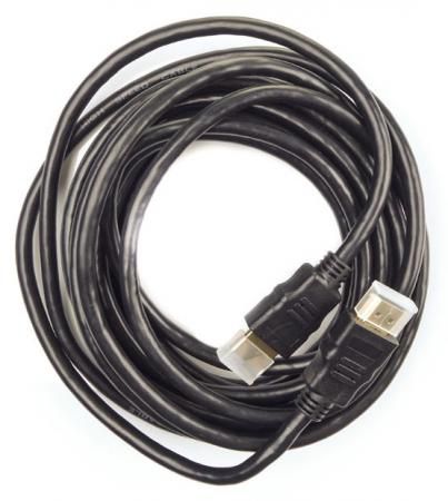 Кабель HDMI 5м Harper CHM-250 круглый черный