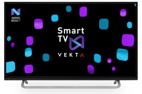 Телевизор LED 43" Vekta LD-43SF6519BS черный 1920x1080 50 Гц Smart TV Wi-Fi RJ-45