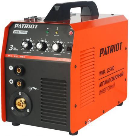 Аппарат сварочный инверторный PATRIOT WMA 225MQ MIG/MAG/MMA