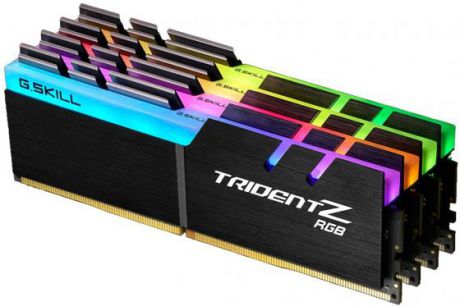 Оперативная память 32Gb (4x8Gb) PC4-25600 3200MHz DDR4 DIMM CL16 G.Skill Trident Z F4-3200C16Q-32GTZR
