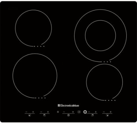 Варочная панель электрическая Electronicsdeluxe 595204.01 ЭВС черный