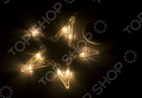 Фигура светодиодная Neon-Night на присоске с подвесом «Звездочка»