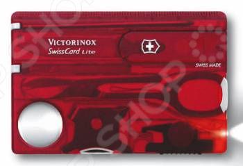 Карта швейцарская Victorinox SwissCard Lite 0.7300.T