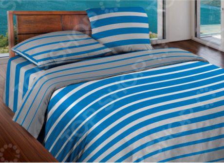 Комплект постельного белья Wenge Stripe Blue