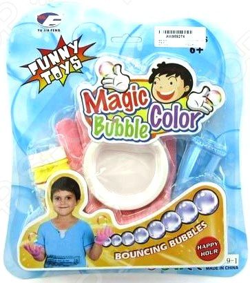 Мыльные пузыри Funny Toys с перчатками