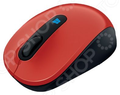Мышь Microsoft Mobile Mouse Sculpt Red USB