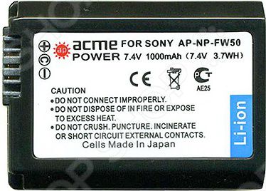Аккумулятор для телефона AcmePower AP-NP-FW50