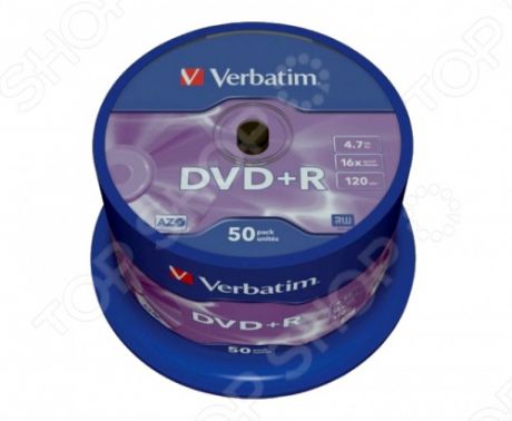 Набор DVD+R дисков Verbatim 43550
