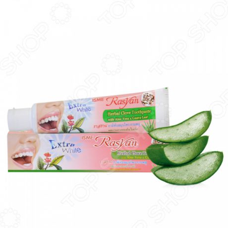 Зубная паста с растительными экстрактами Rasyan Cove Aloe Vera & Guava
