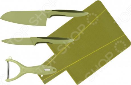 Набор ножей с разделочной доской Calve CL-3119