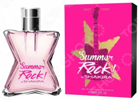 Туалетная вода для женщин Shakira Candy Rock Summer Edition, 30 мл