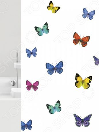 Штора для ванной Bacchetta Papillons