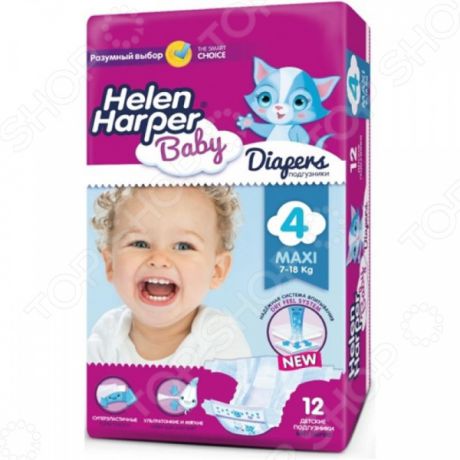 Подгузники Helen Harper Baby 4 Maxi (7-18 кг)
