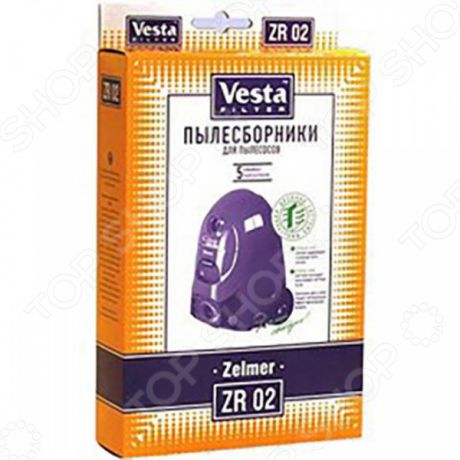 Мешки для пыли Vesta Filter ZR 02 для Zelmer