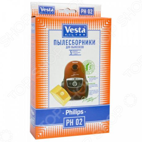Мешки для пыли Vesta PH 02 для Philips