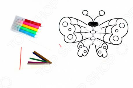 Раскраска надувная Bradex «Бабочка»