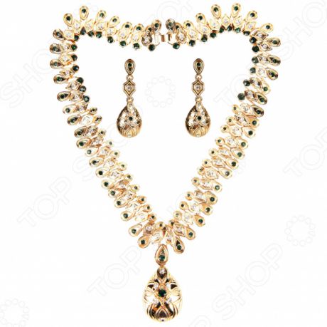 Ожерелье и серьги Лаура Аматти «Наследие Королевы»