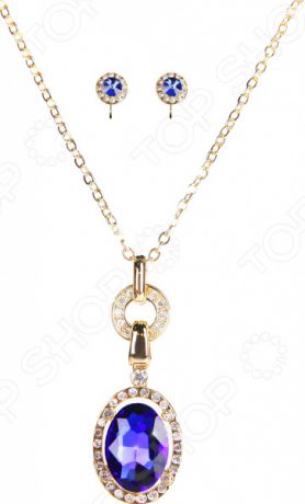Ожерелье и серьги Лаура Аматти «Королева Британии»