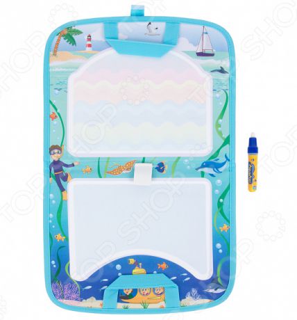 Коврик для рисования водным маркером 1 Toy AquaArt «Синий чемоданчик»