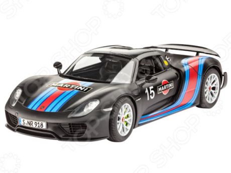 Сборная модель автомобиля Revell Porsche 918 Spyder Weissach Sport Version