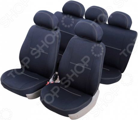 Набор чехлов для сидений Azard Standart Volkswagen Polo 2009 слитный задний ряд