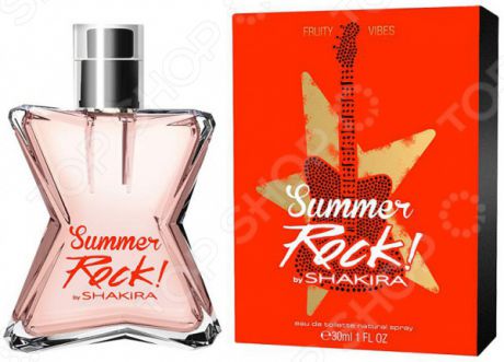 Туалетная вода для женщин Shakira Fruity Rock Summer Edition, 30 мл