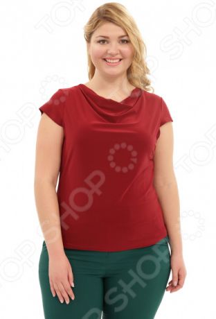 Блуза Лауме-Лайн «Сластена». Цвет: бордовый