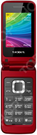 Мобильный телефон Texet TM-204 «Стильная штучка»