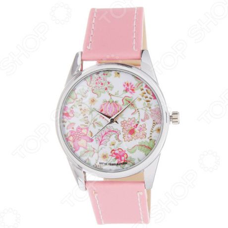 Часы наручные Mitya Veselkov «Розовые лотосы» Color